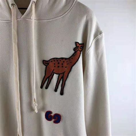 gucci deer sweatshirts|gucci sweatshirt vintage.